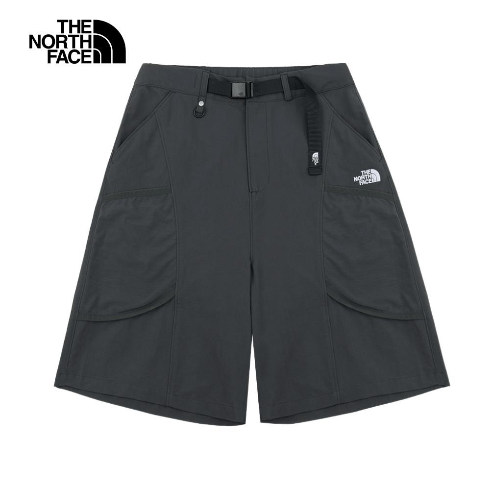 The North Face北面女款深灰色DWR防潑水休閒短褲｜8G080C5