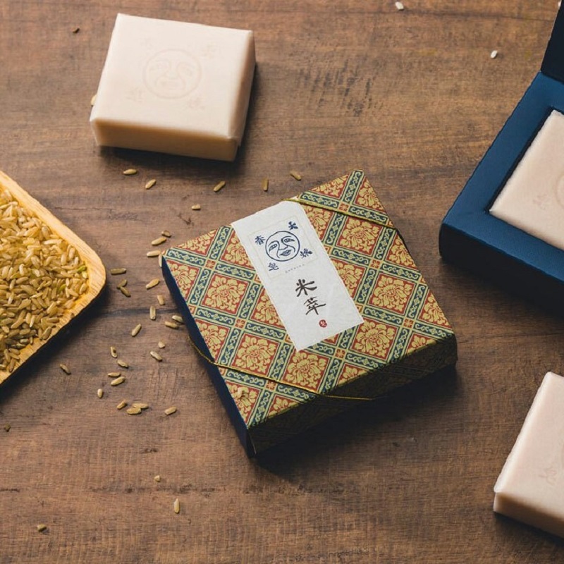 【大春煉皂】稻埕時光-經典米萃皂(120g/盒)