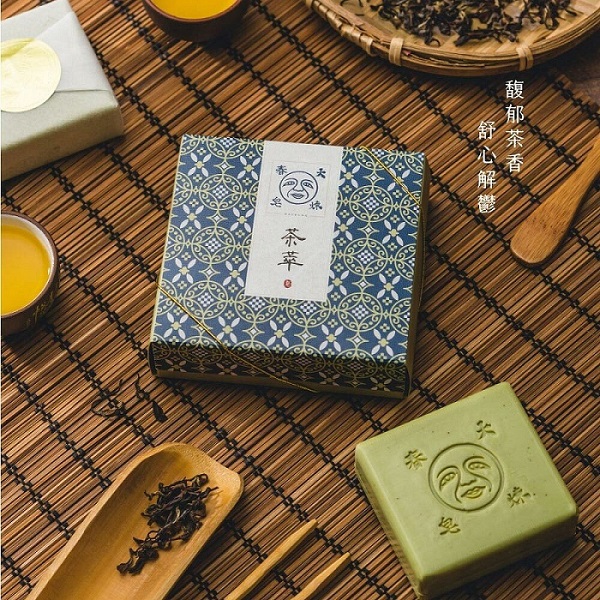 【大春煉皂】稻埕時光-經典茶萃皂(120g/盒)
