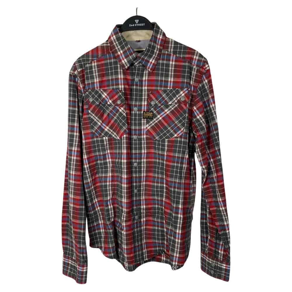 【台中廣三SOGO店】G-STAR RAW/長袖襯衫/L/