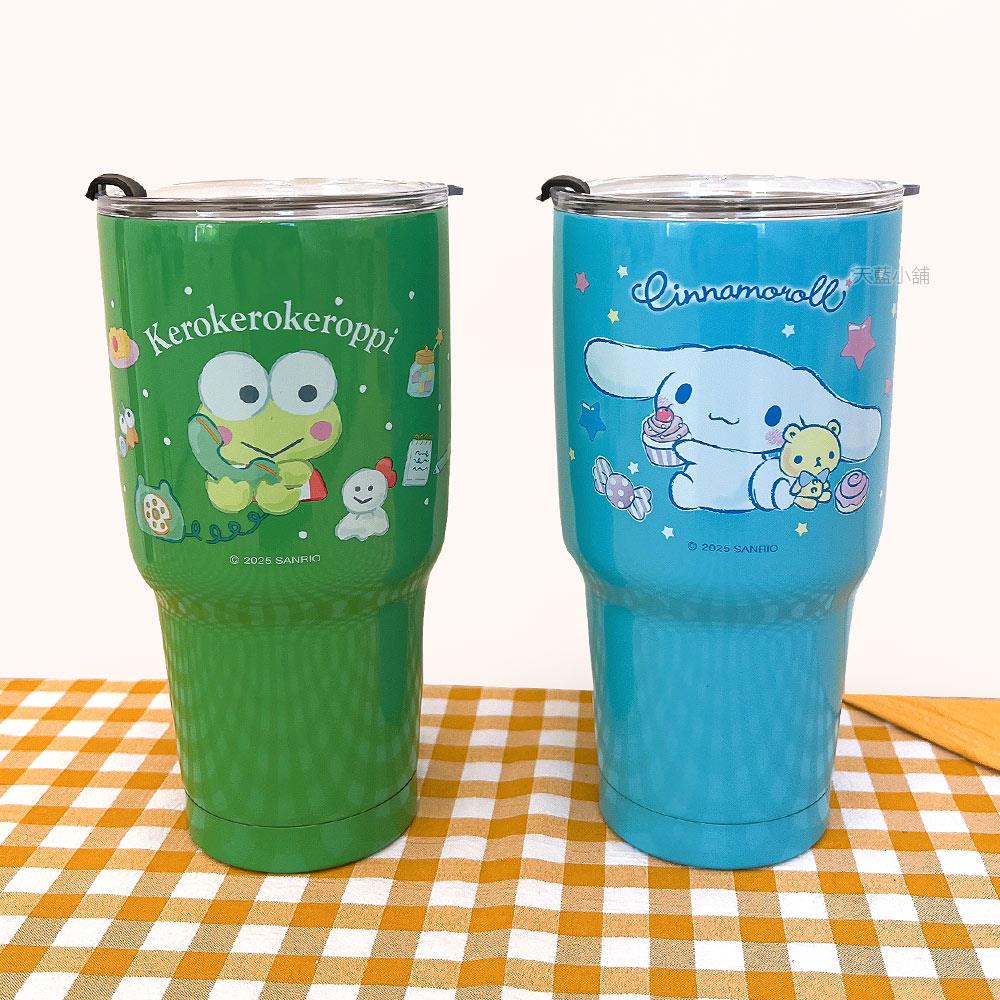 天藍小舖-三麗鷗不鏽鋼冰霸杯900ml-共2色-$299【A11115511】