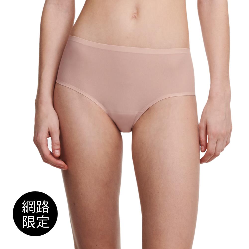 【Chantelle Lab】透氣涼感無痕四角內褲>玫瑰石英粉(26440_0RG)【Soft Stretch】