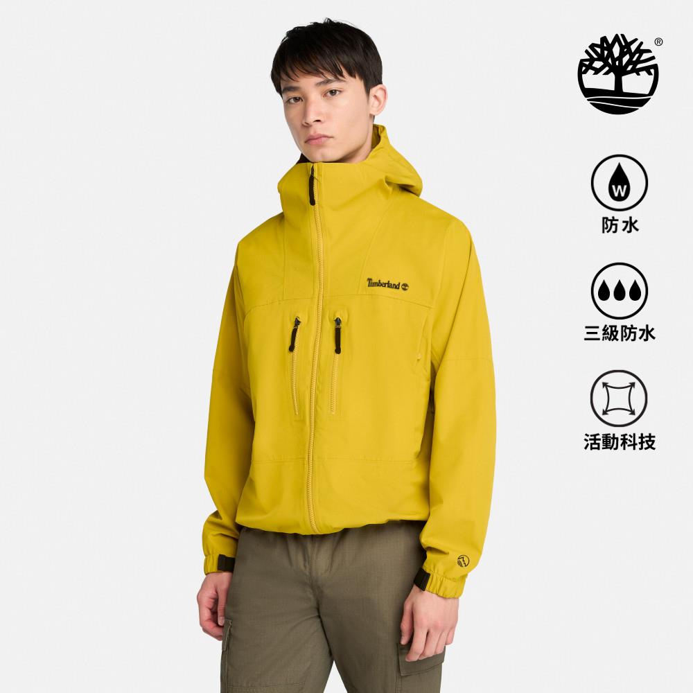 Timberland 男款黃色Caps Ridge防水機能外套|A41SFCY1