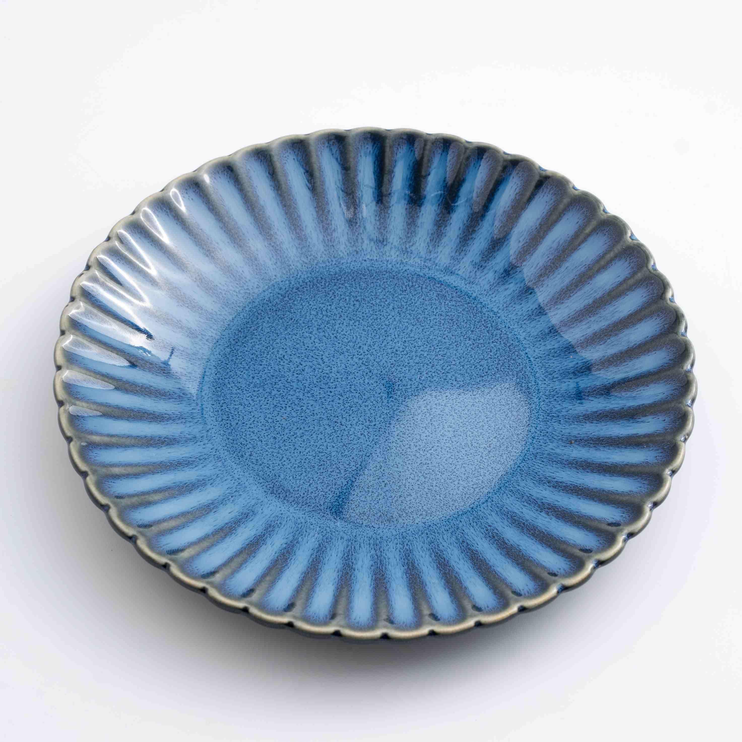 Ice Crack 23cm Ceramic Plate