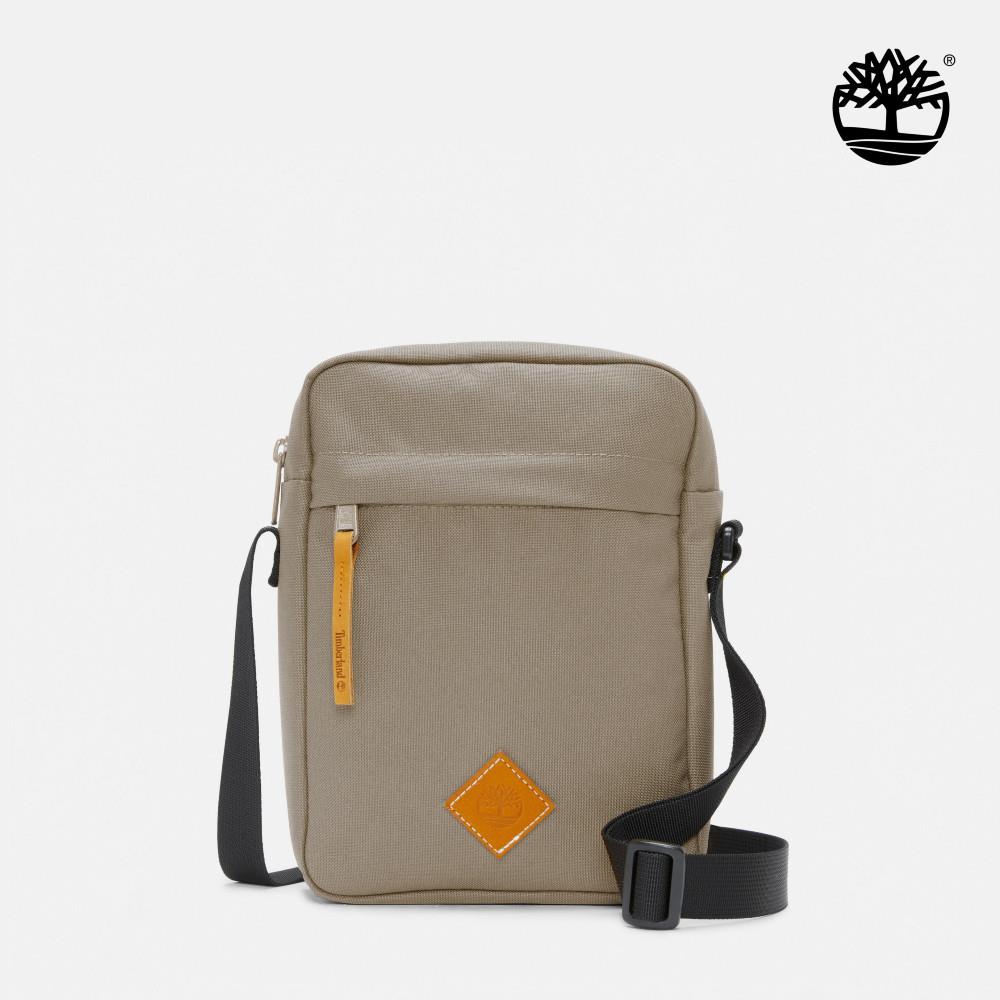 Timberland 中性米灰色休閒側背小包|A61GBA0F
