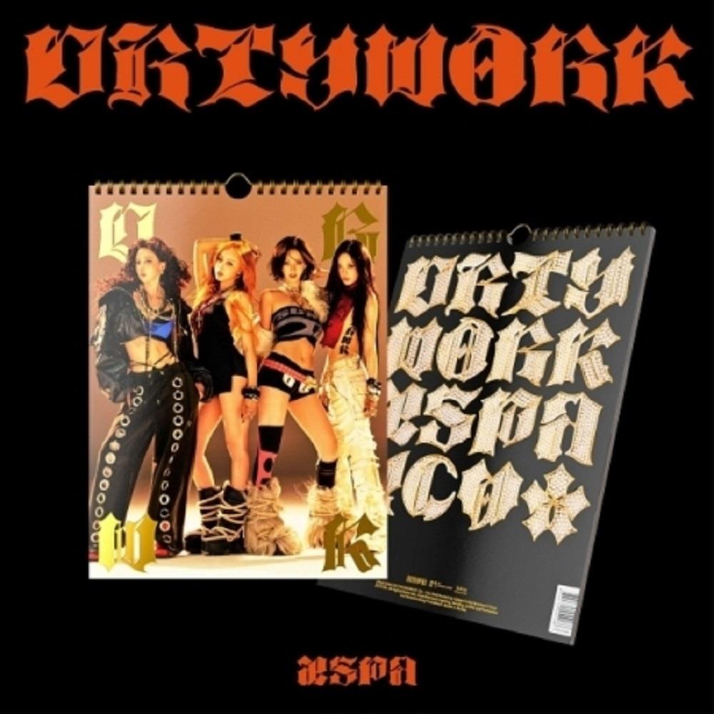 114/07/18起陸續出貨【aespa】單曲Dirty Work(Dirty Worker Ver(韓國進口版) )