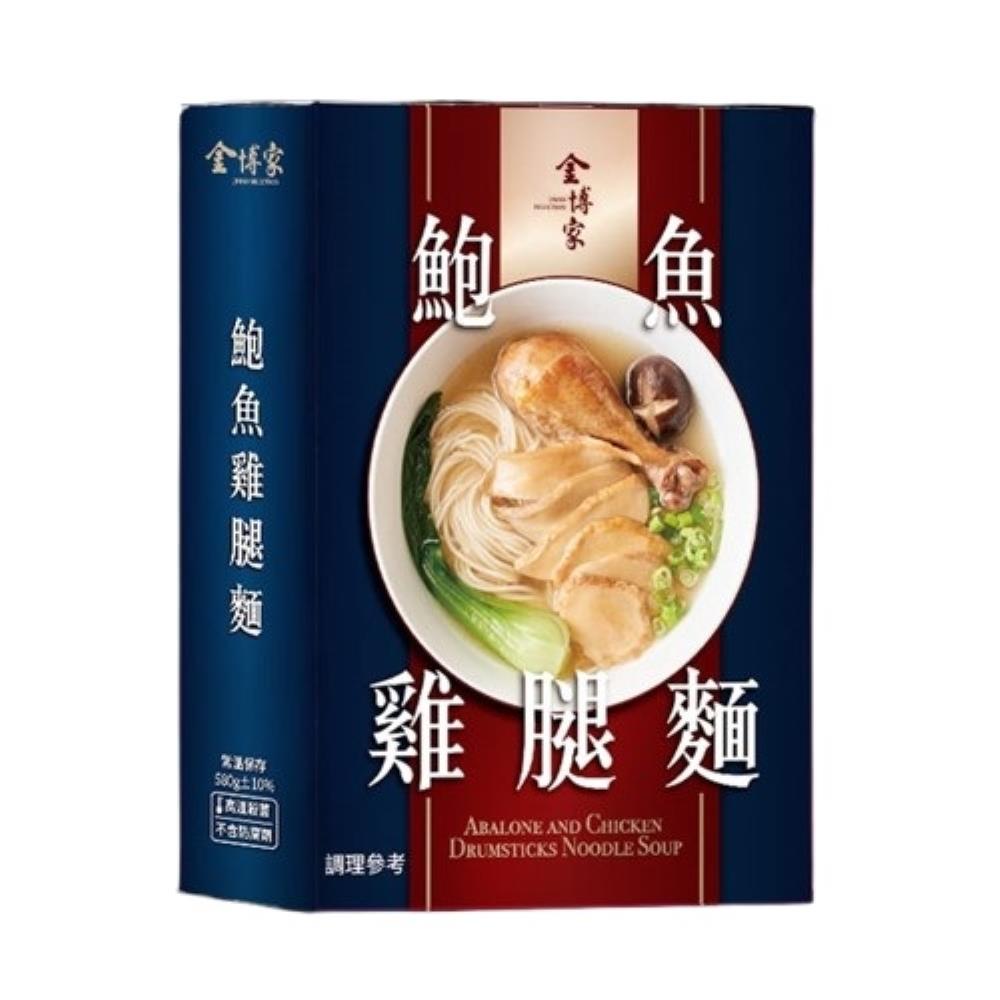 【金博家】鮑魚雞腿麵(580gx1/盒)