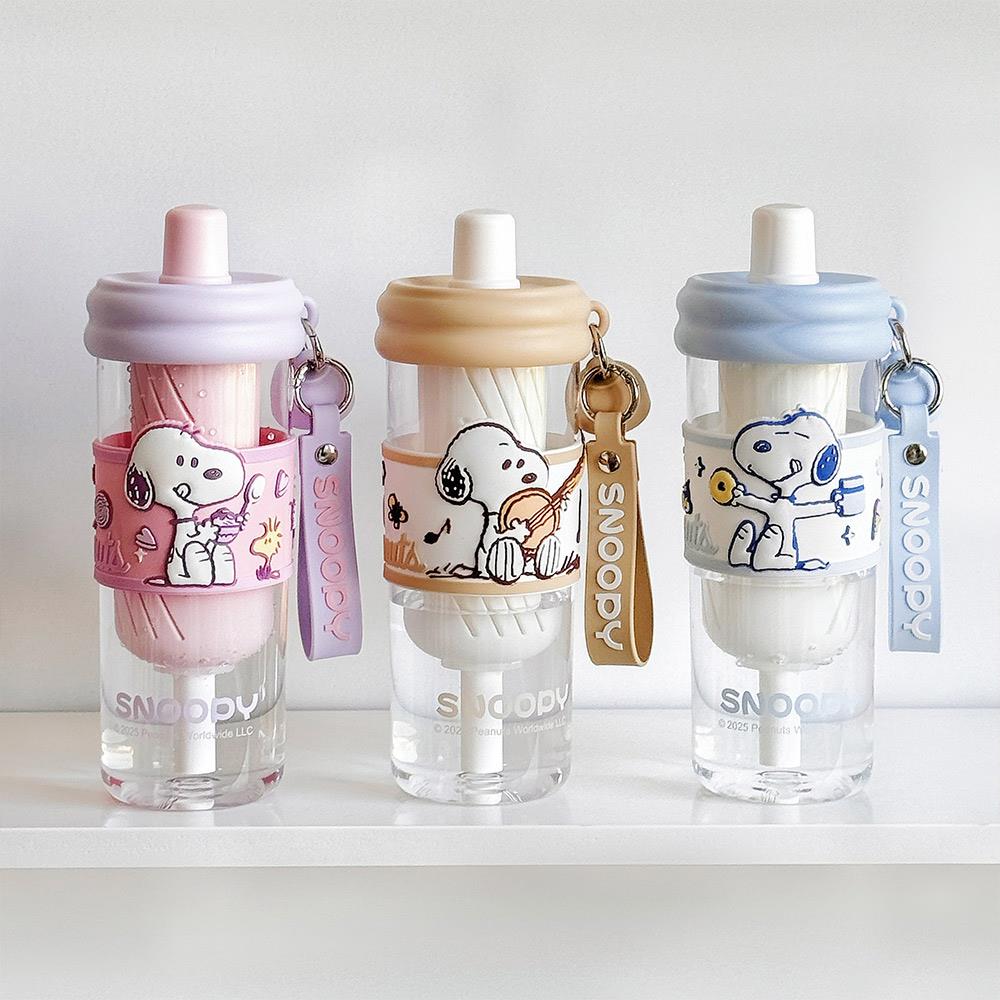 天藍小舖-史努比果茶分離吸管杯650ml-共3色-$290【A11115531】