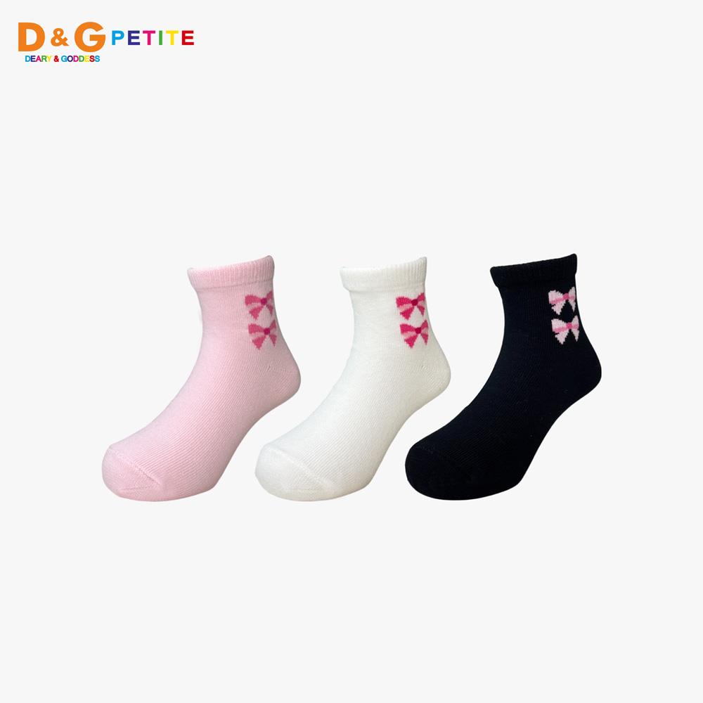【D&G KIDS】小蝴蝶結童襪13-16cm-D599