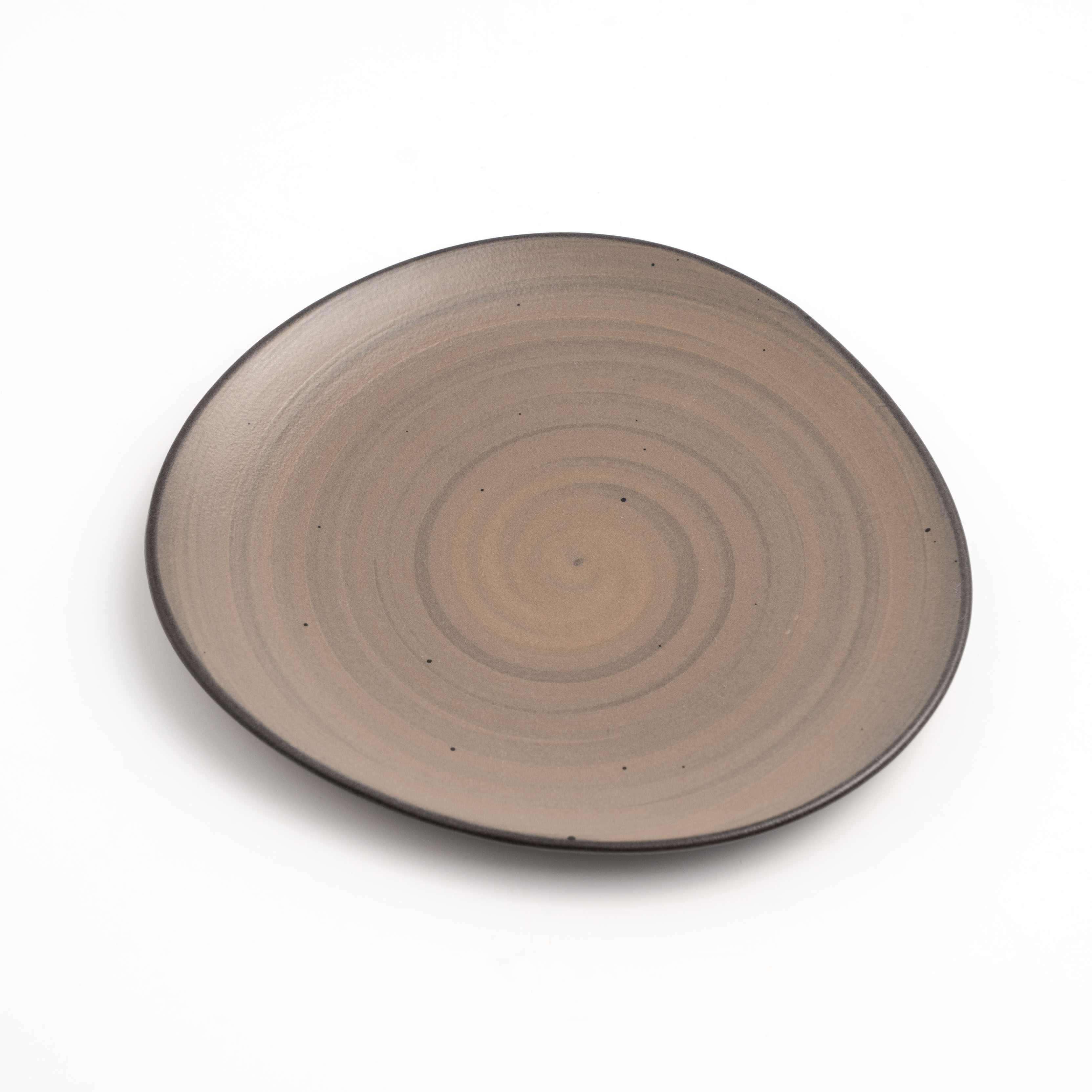 Ice Crack 23cm Ceramic Plate