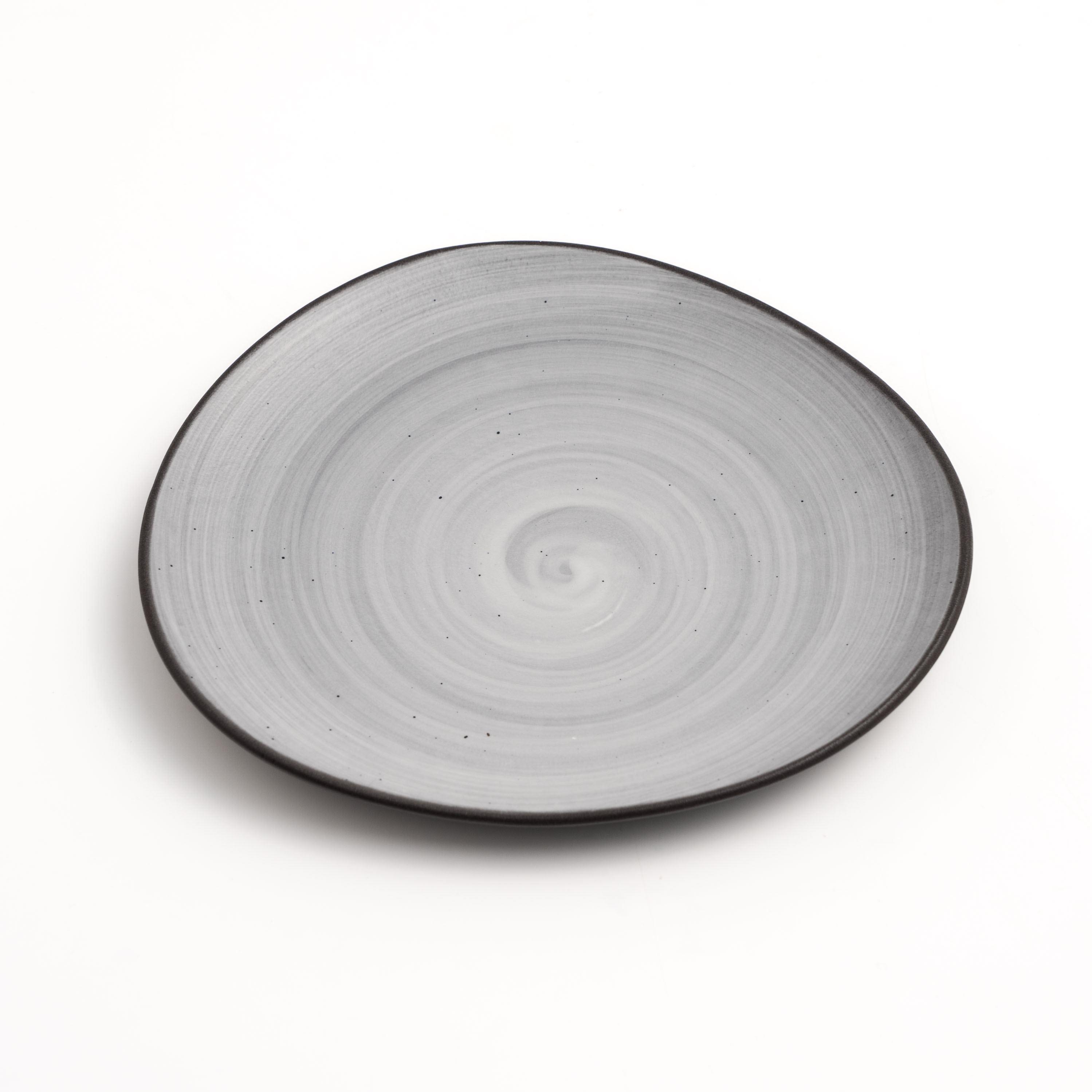 Ice Crack 23cm Ceramic Plate