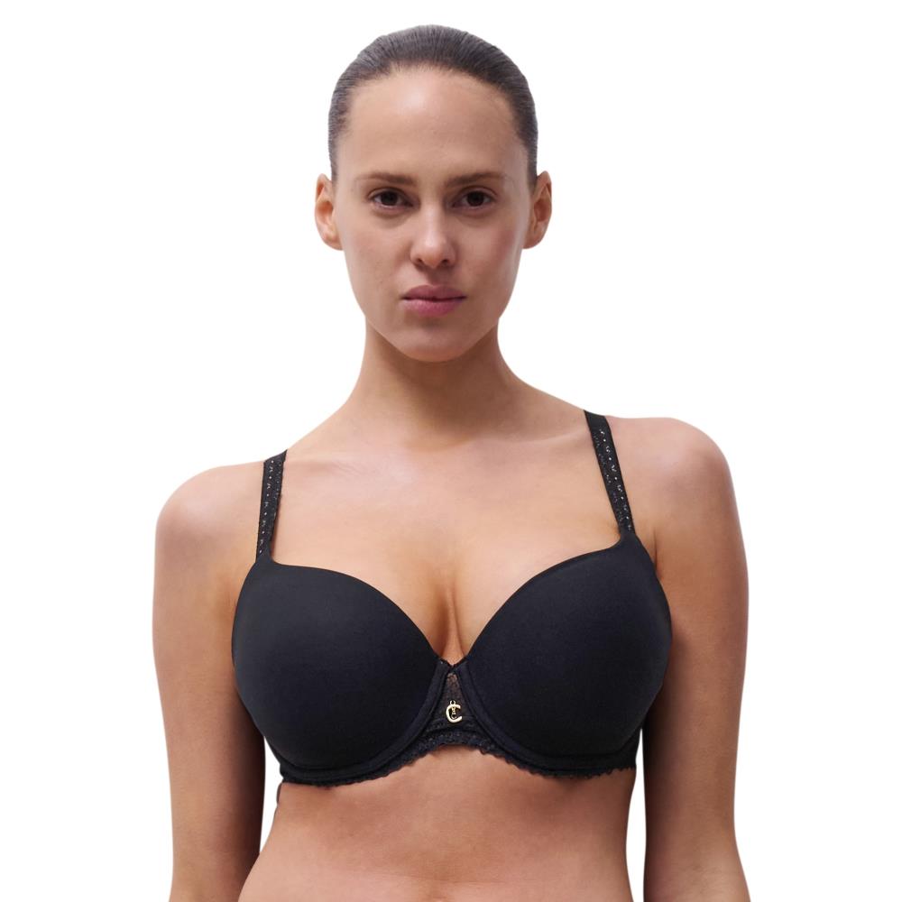 VIP搶先購【Chantelle】3D記憶纖維T-Shirt Bra 內衣>BCD罩杯>黑色(19XN0_011)【Romance】