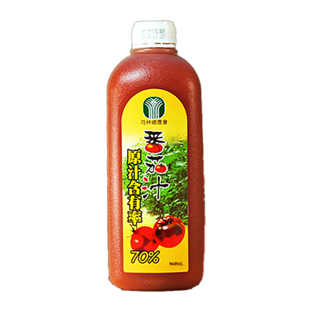 【芎林鄉農會】番茄汁(960毫升x1(原汁含有率70%))