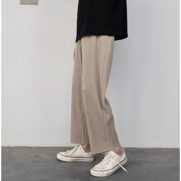 春夏日系潮流寬鬆闊腿褲 9分褲  運動褲【NTJ2768】