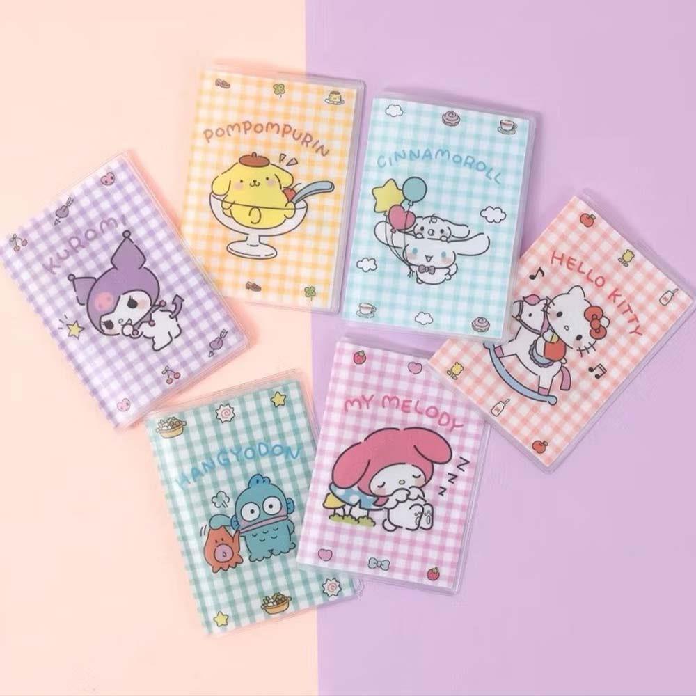 天藍小舖-三麗鷗格紋系列護照套-共6色-$99【A11115535】