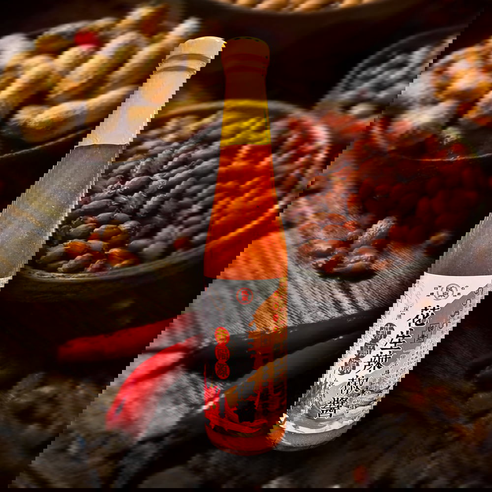 【良泉食品】新福源花生辣椒醬(420g/罐)