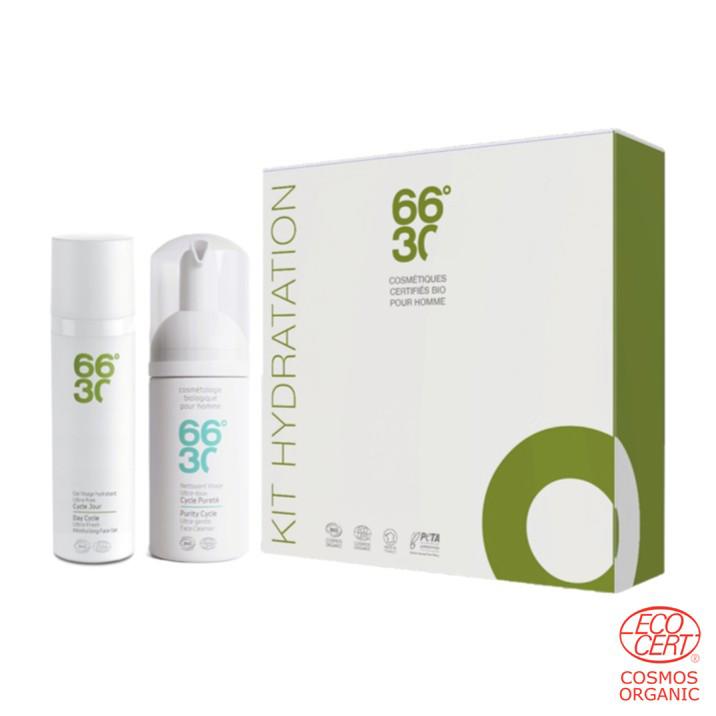 66°30 法國型男極簡清爽提案禮盒 (保濕凝膠   潔顏慕斯)