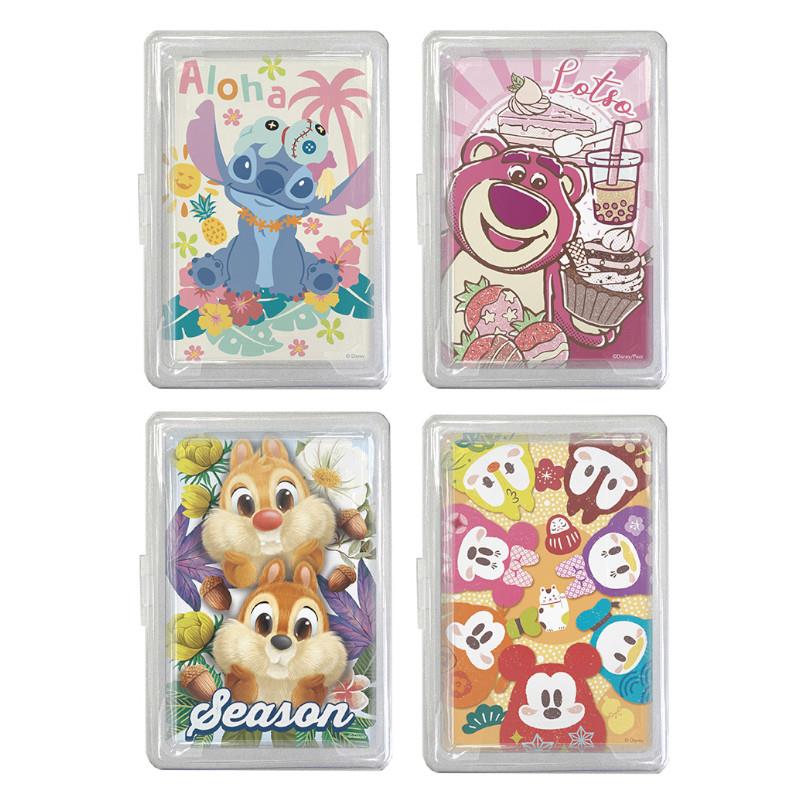 迪士尼Disney 真心話大冒險 撲克牌-史迪奇/熊抱哥/福神/奇奇蒂蒂