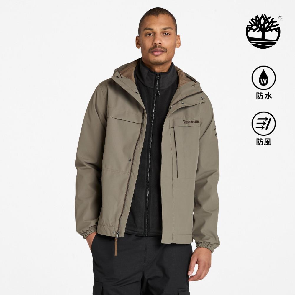 Timberland 男款咖啡色Benton防水外套|A695WBK0