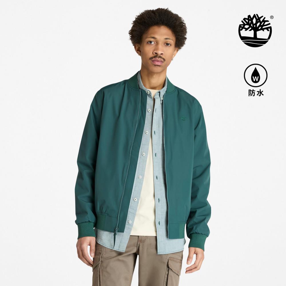 Timberland 男款綠色防水飛行外套|A44UA317