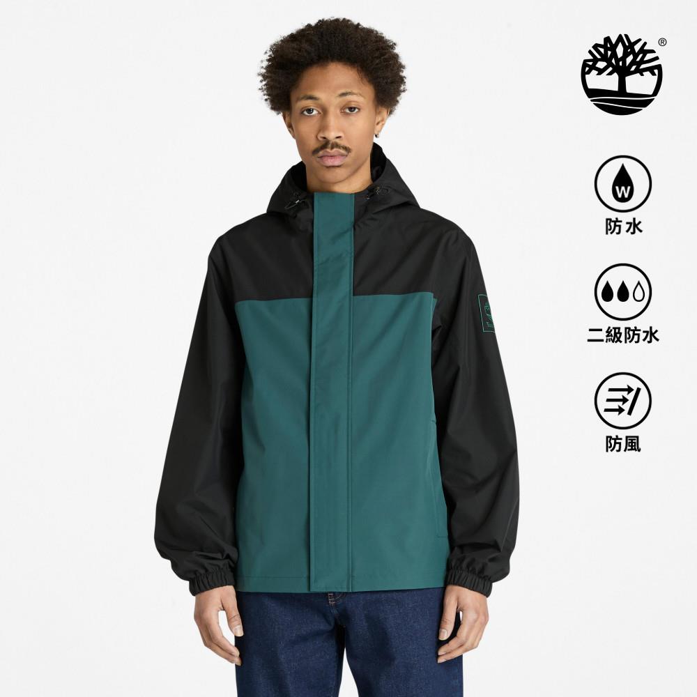 Timberland 男款綠色防水外套|A44XJA0M