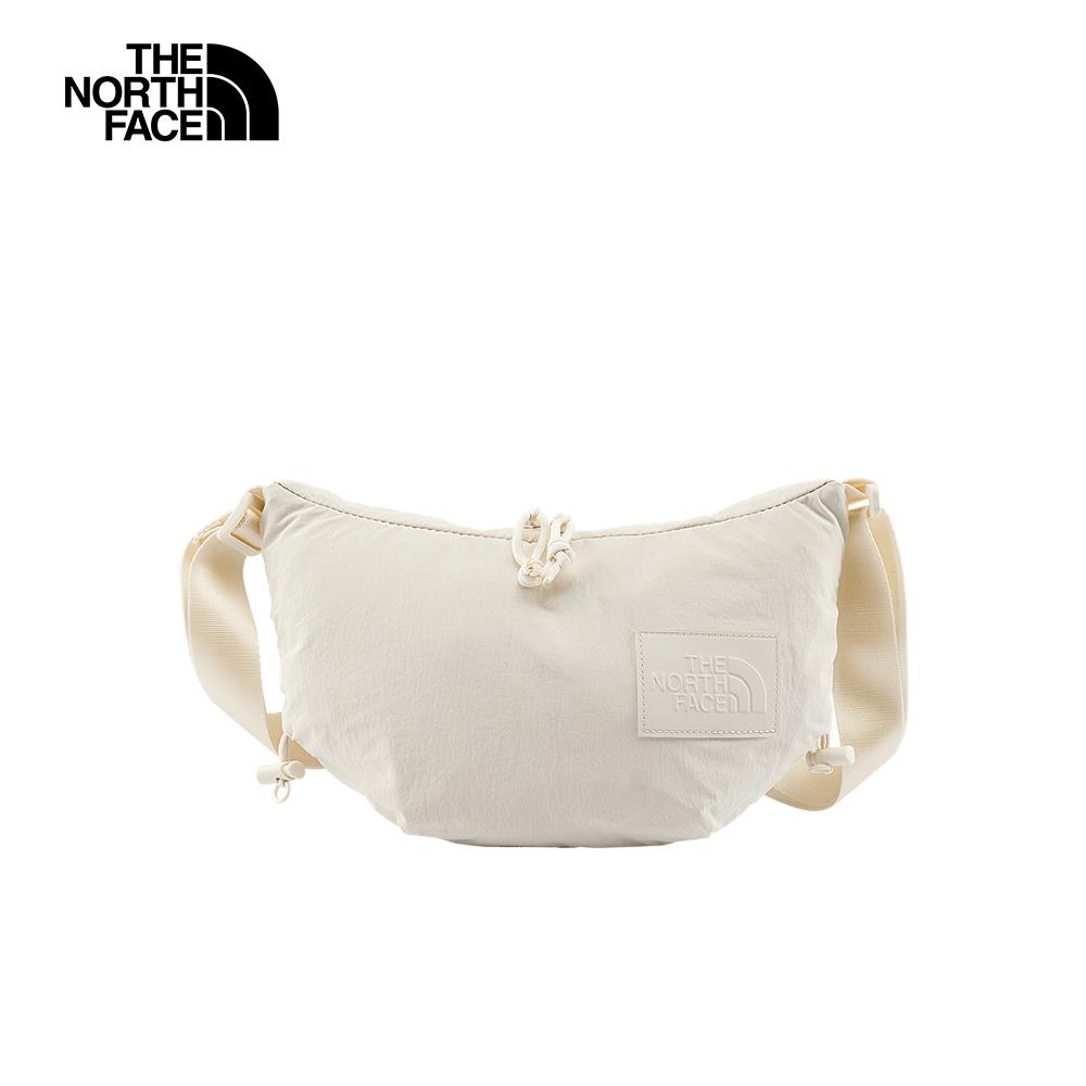 The North Face北面男女款米白色休閒單肩包｜81DSQLI