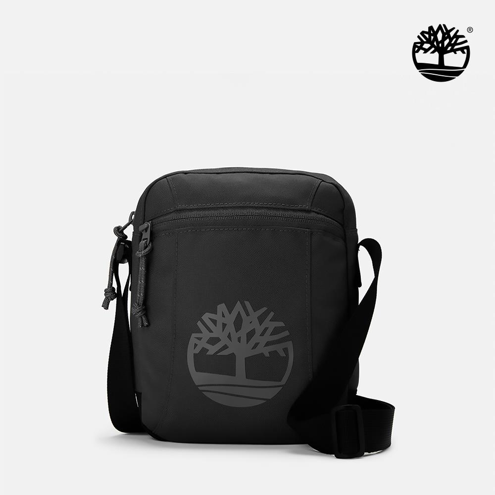 Timberland 中性黑色戶外側背小包|A43PB001