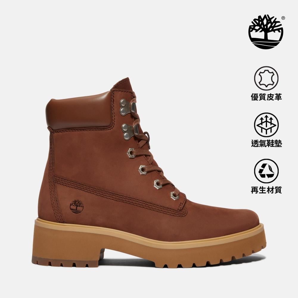 Timberland 女款棕色綁帶式休閒靴|A2CT5EM5