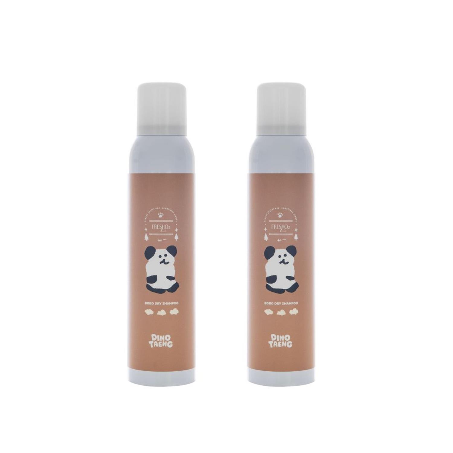 【FreshO2】快樂袋鼠乾洗髮雙入組(木質香)(1入)