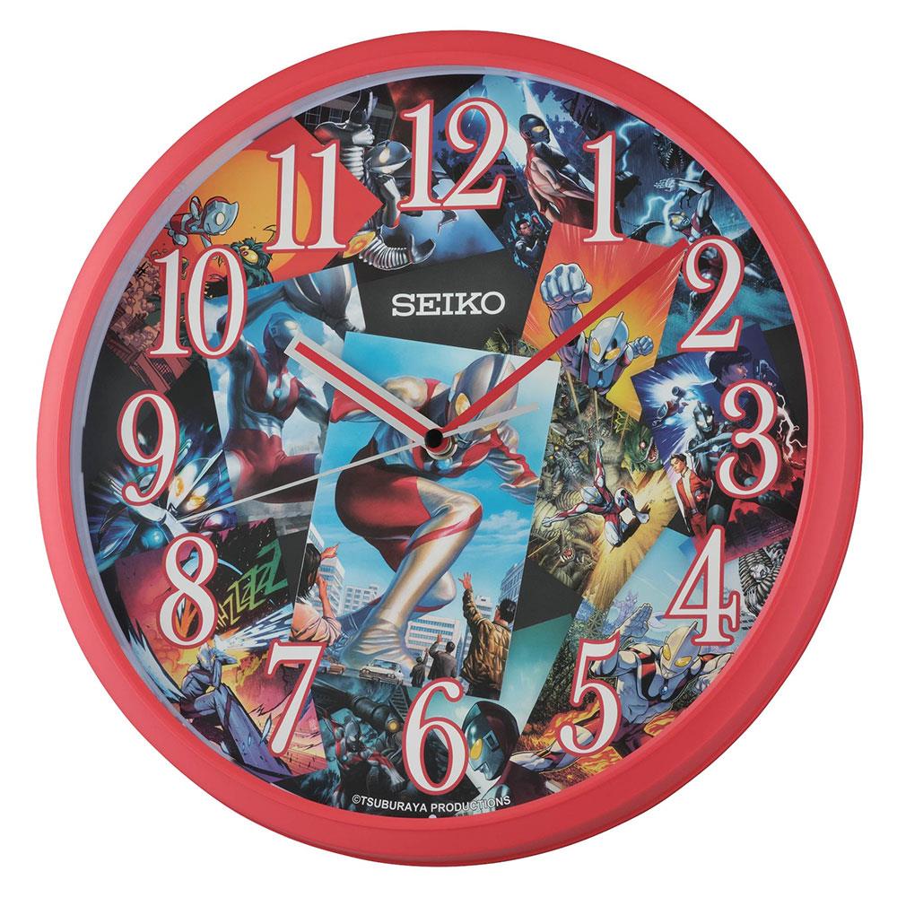 【SEIKO 精工】超人力霸王掛鐘(依賣場標示為主)