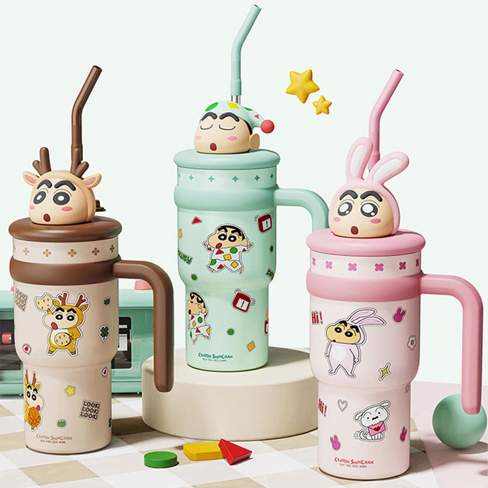 天藍小舖-蠟筆小新公仔吸管冰霸杯700ML-共4色-$399【A11115561】