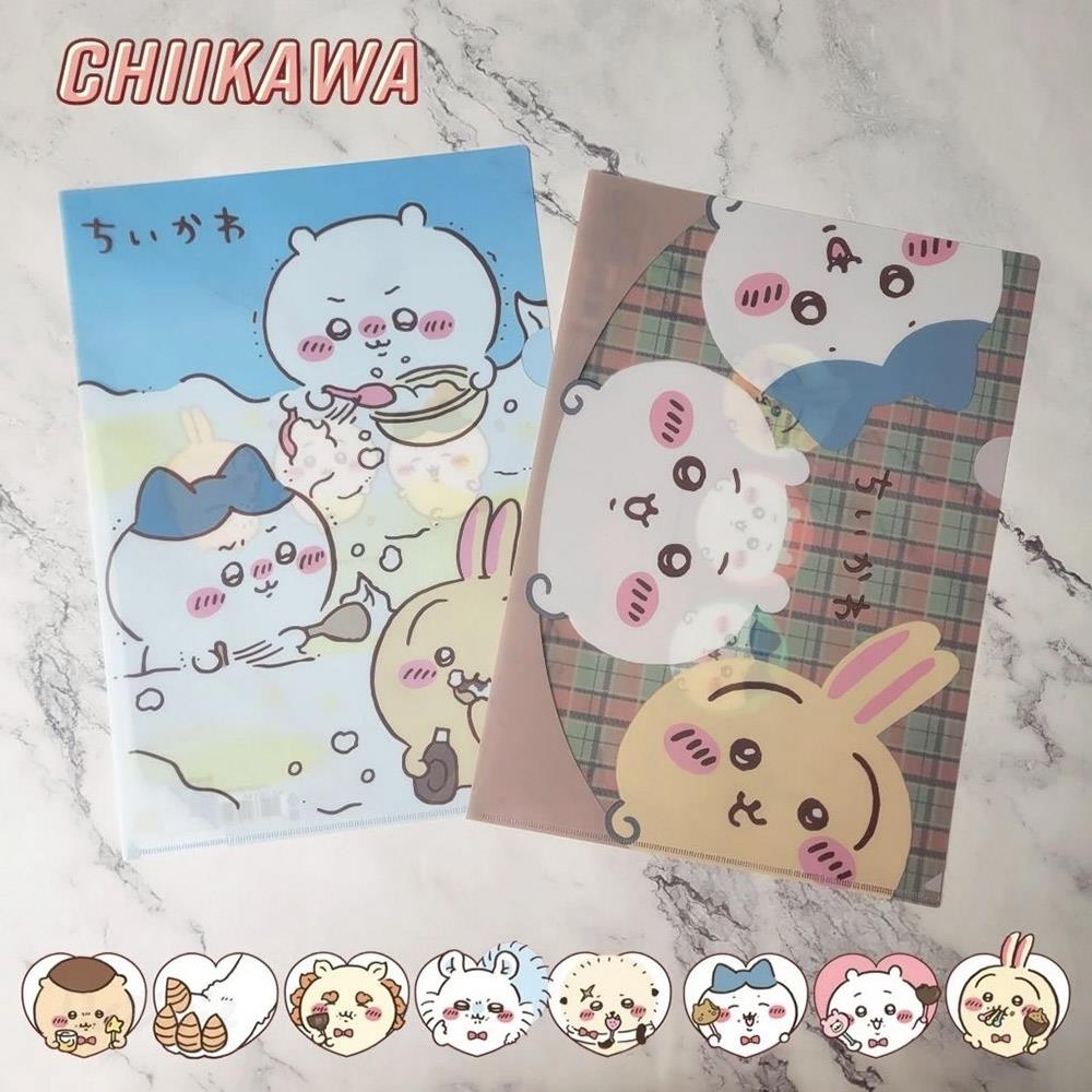 天藍小舖-吉伊卡哇A4資料夾-共2色-$39【A11115586】