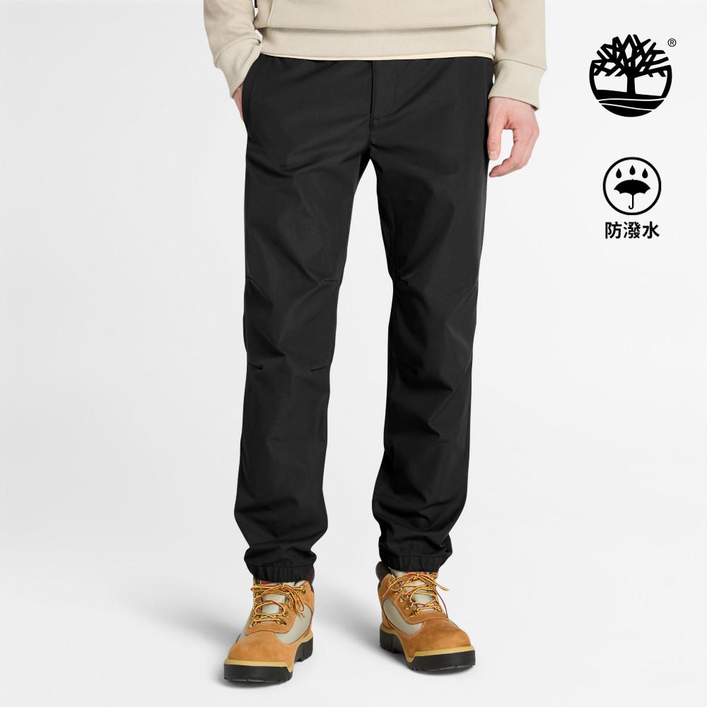 Timberland 男款黑色防潑水長褲|A5M5J001