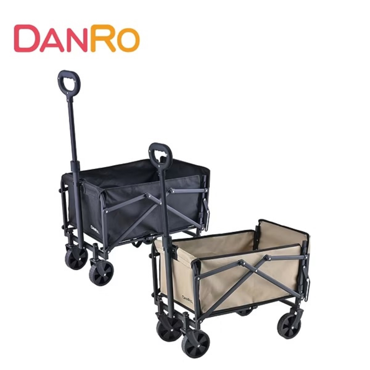 【Danro 丹露】第二代折疊手推車〔隨機出色〕(FT-60391，1個x1)