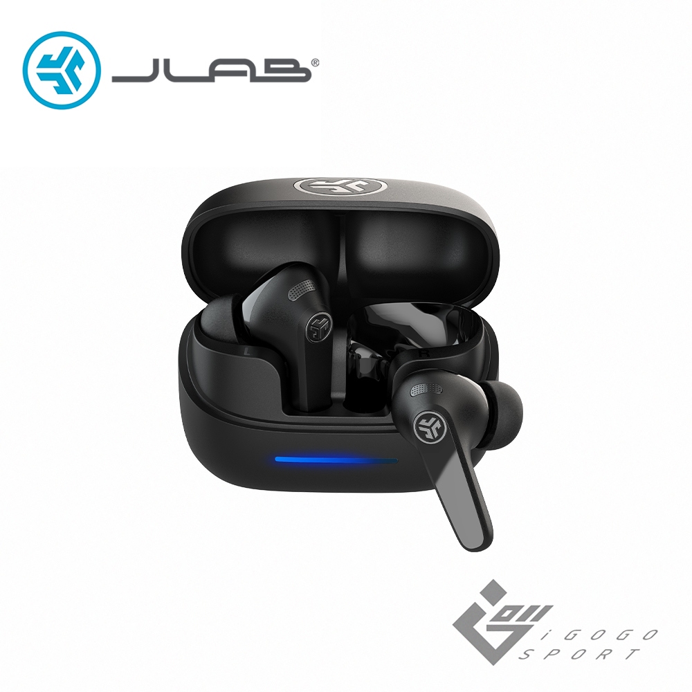 【JLab 】Jbuds Pods ANC(降噪真無線藍牙耳機 / 午夜黑，1個x1)