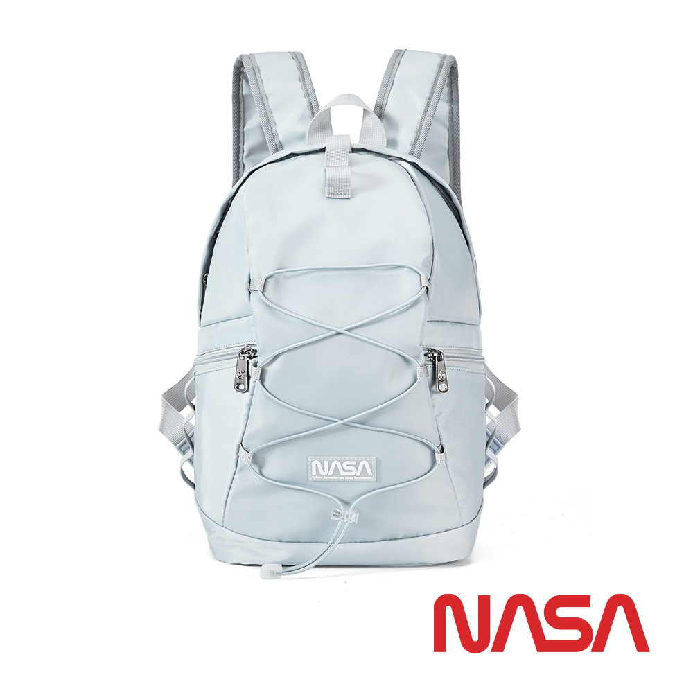 【NASA SPACE】輕量抽繩雙肩後背包-銀河藍(NA20011-25)