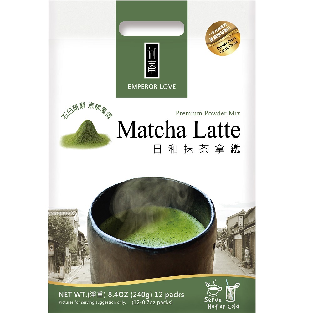 【御奉】抹茶拿鐵-袋裝(20gx12入/袋)