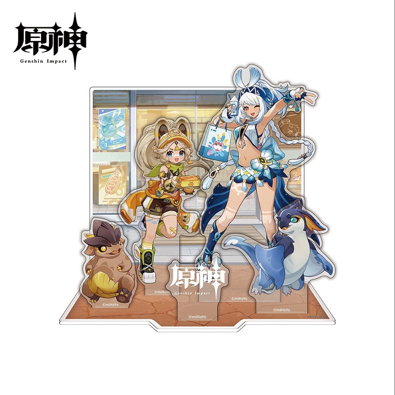 114/10/04起陸續出貨【原神】納塔異世饗宴系列，主題立牌(， 1個x1)