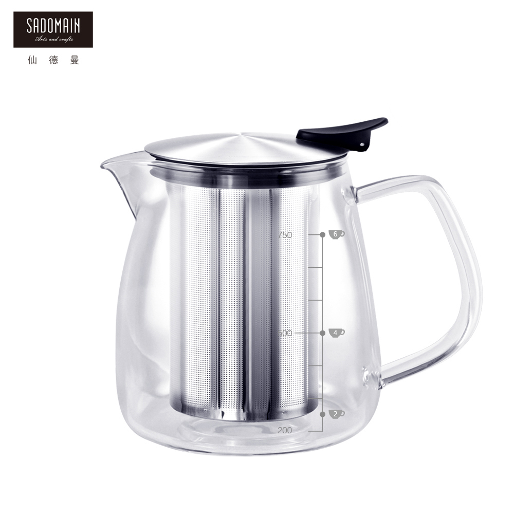 【SADOMAIN】直火花茶壺800ml(1個x1)