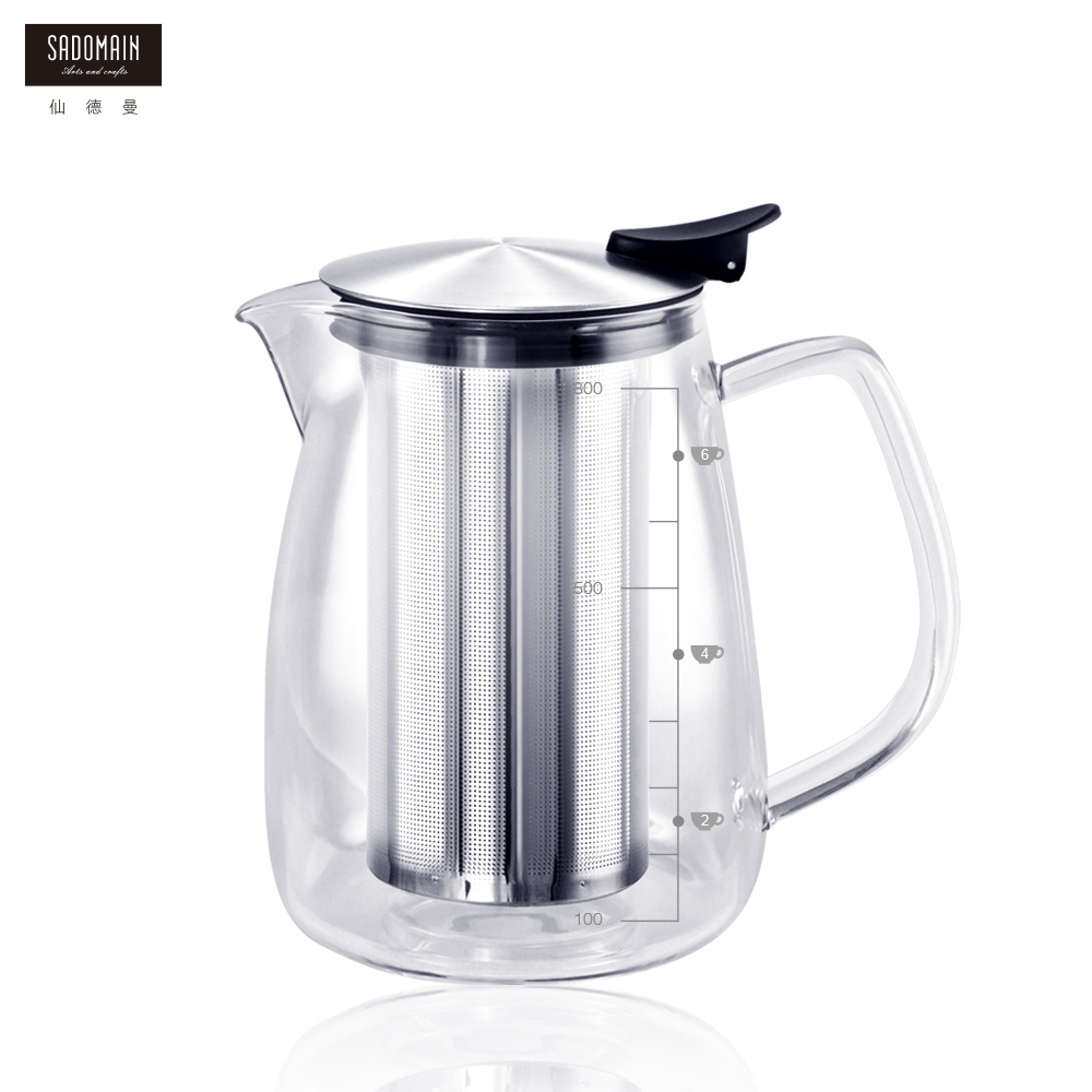 【SADOMAIN】直火花茶壺900ml(1個x1)