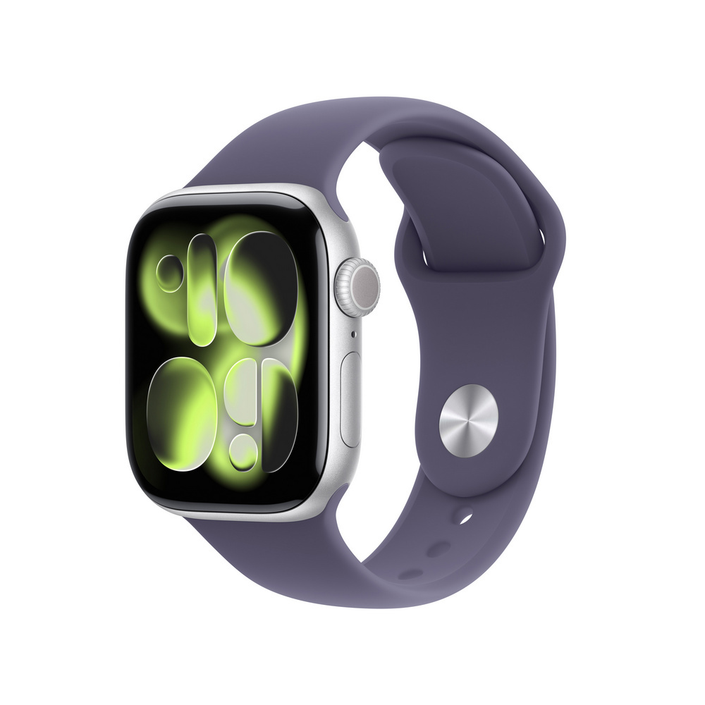 【Apple】蘋果手錶11銀色鋁-42