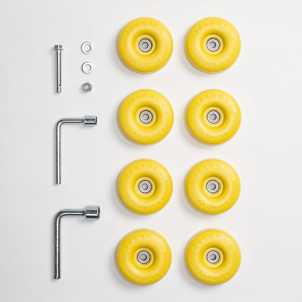 【ELLE】變輪箱系列全輪禮盒組-黃 工具(A01EL3307-10)