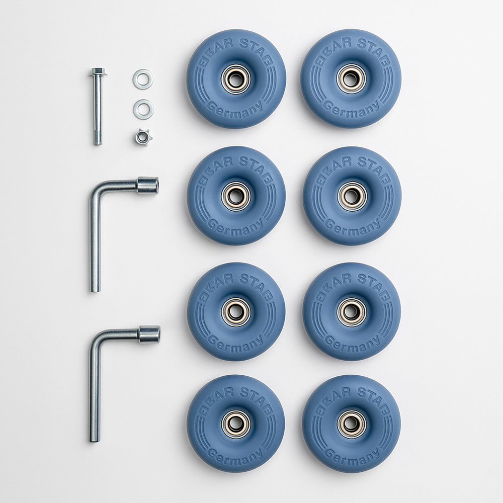 【ELLE】變輪箱系列全輪禮盒組-藍 工具(A01EL3307-08)