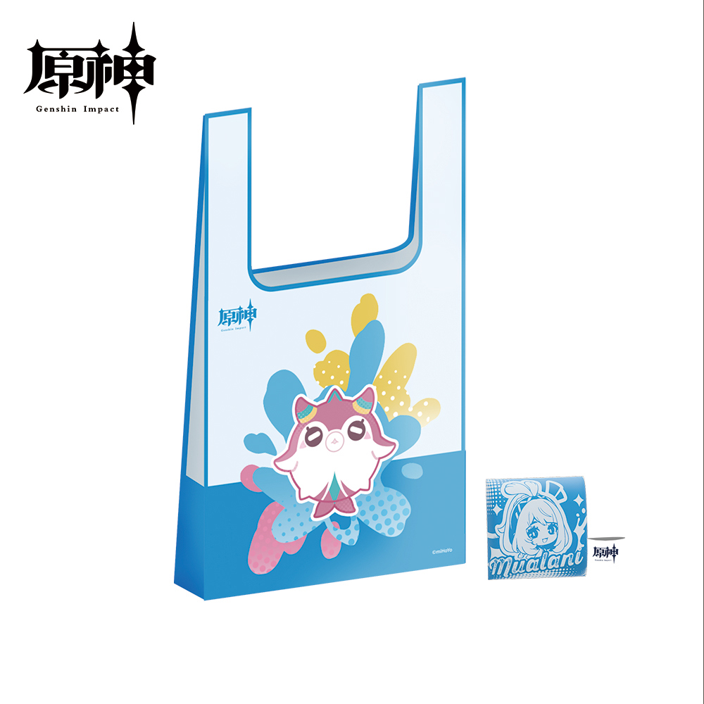 【原神】納塔異世饗宴淡水豚豚環保袋(， 1個x1)