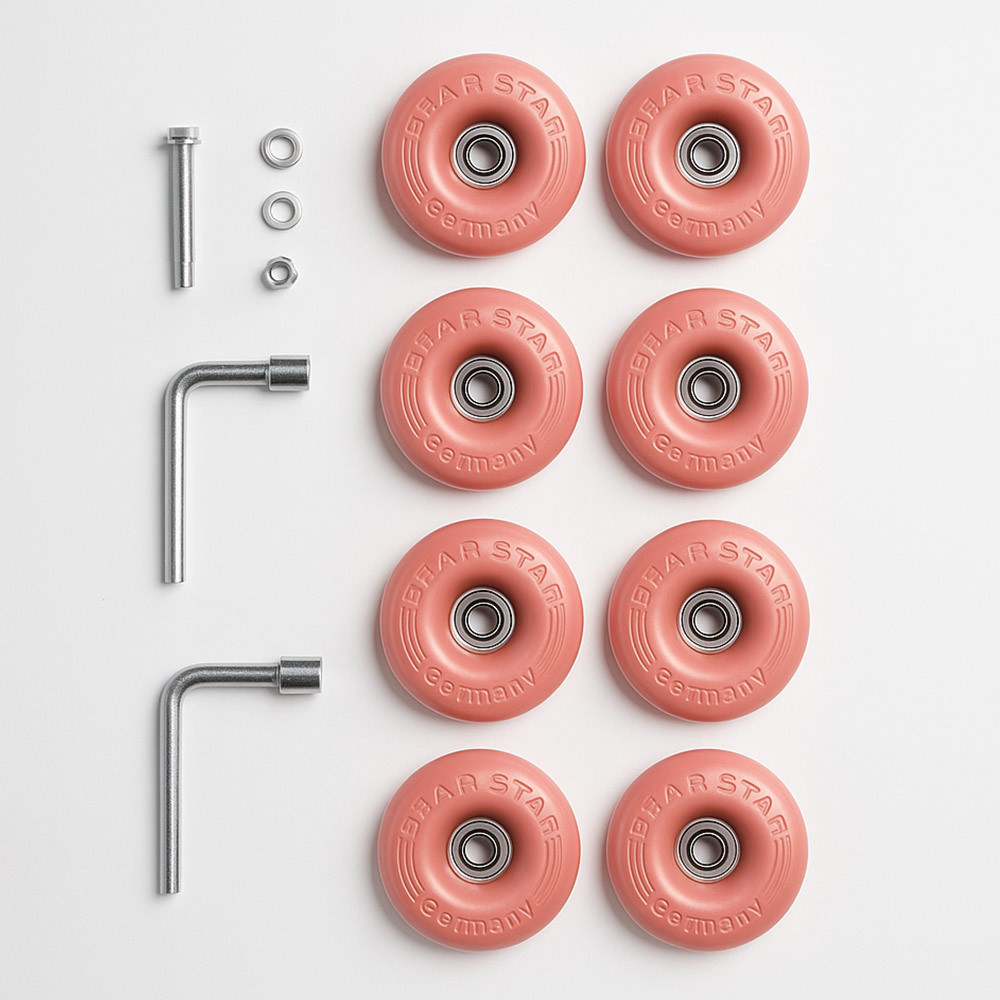 【ELLE】變輪箱系列全輪禮盒組-粉 工具(A01EL3307-33)