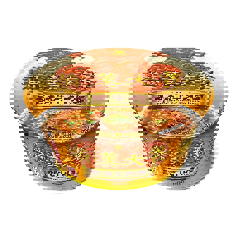 【滿漢大餐】箱)滿漢大餐蔥燒牛肉麵12入(192gx12碗/箱)