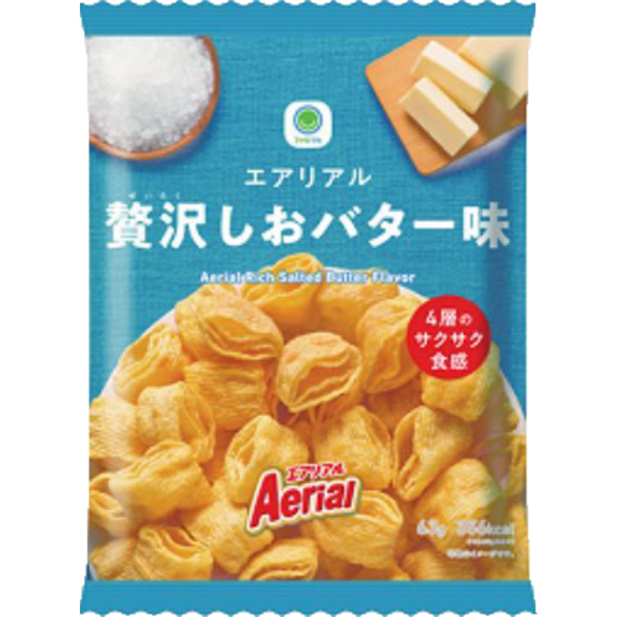 【日本全家】濃厚鹽奶油風味玉米餅(63gx1)