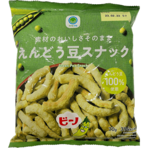 【日本全家】東鳩豌豆條(70gx1)