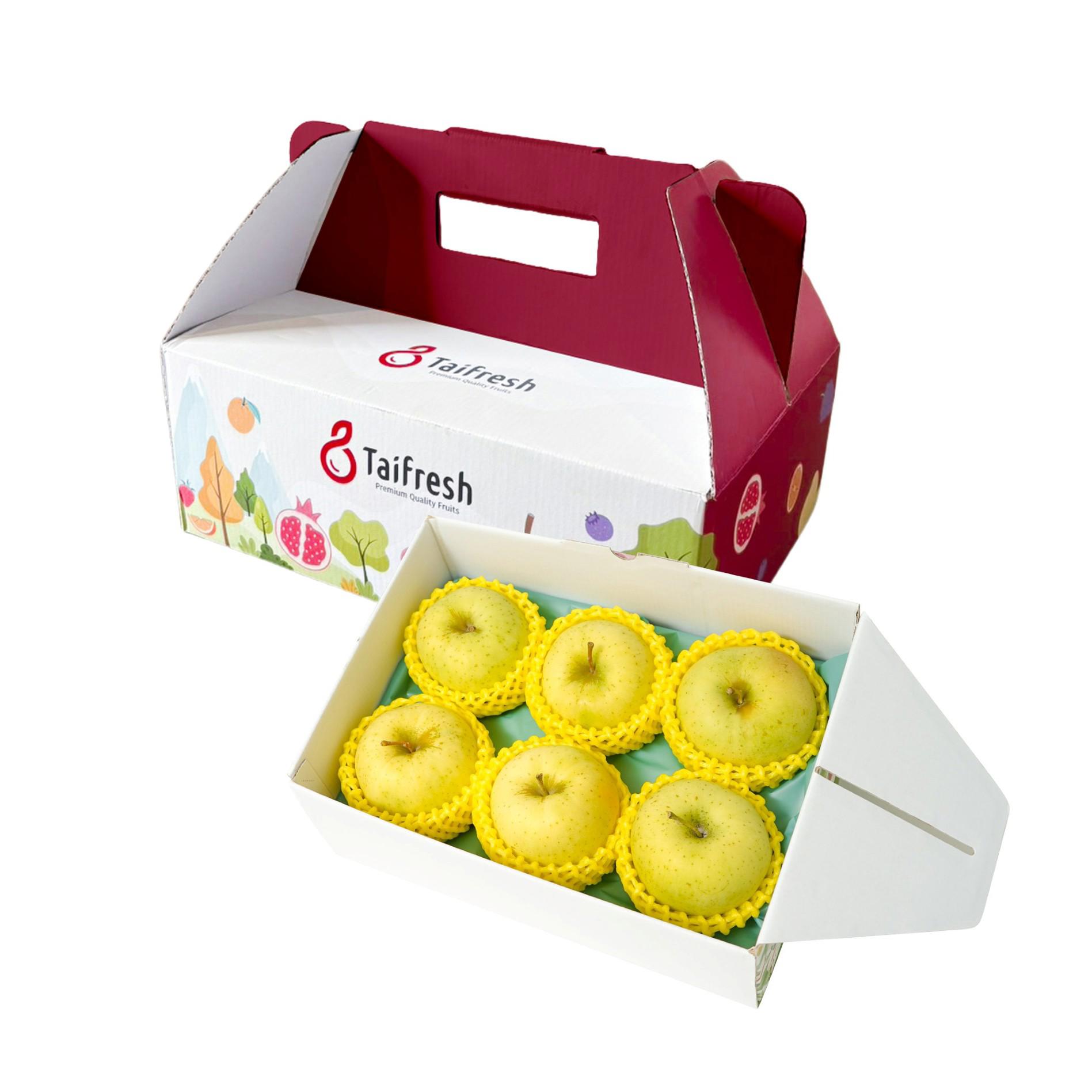 【冷藏店取-台鮮】(免)日本青森土岐蘋果禮盒(6顆/1.7kg±5%x1)