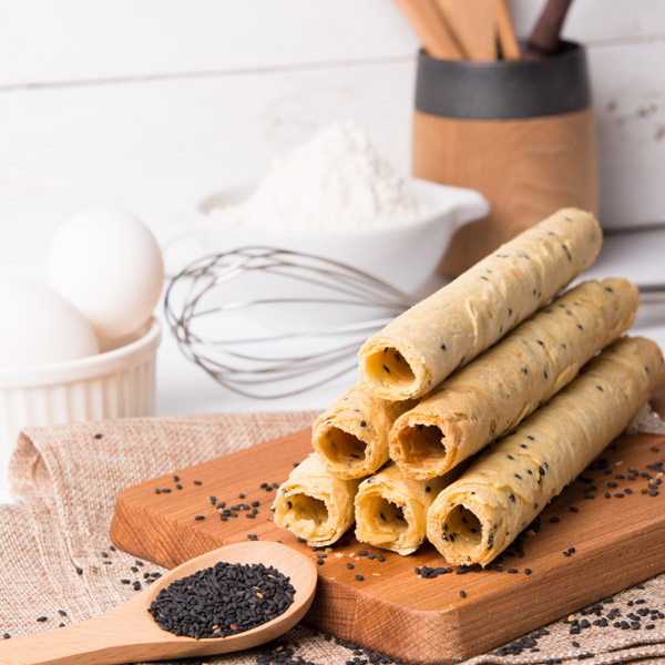 【維閣】芝麻鮮雞蛋捲(300g/罐)